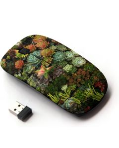 KawaiiMouse [ Optical 2.4G Wireless Mouse ] Flowers Nature Floral Green Garden
