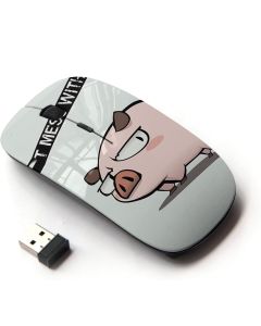 KawaiiMouse [ Optical 2.4G Wireless Mouse ] Cute Don't Mess Pig